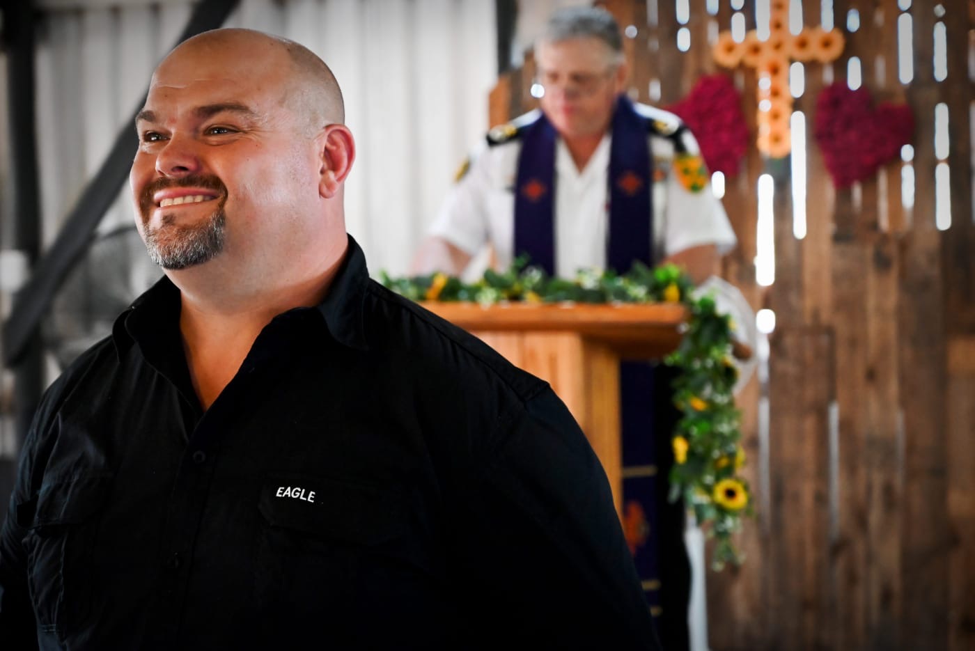 Wedding ceremony by Dr. Gerrit Rademeyer in Steynsburg