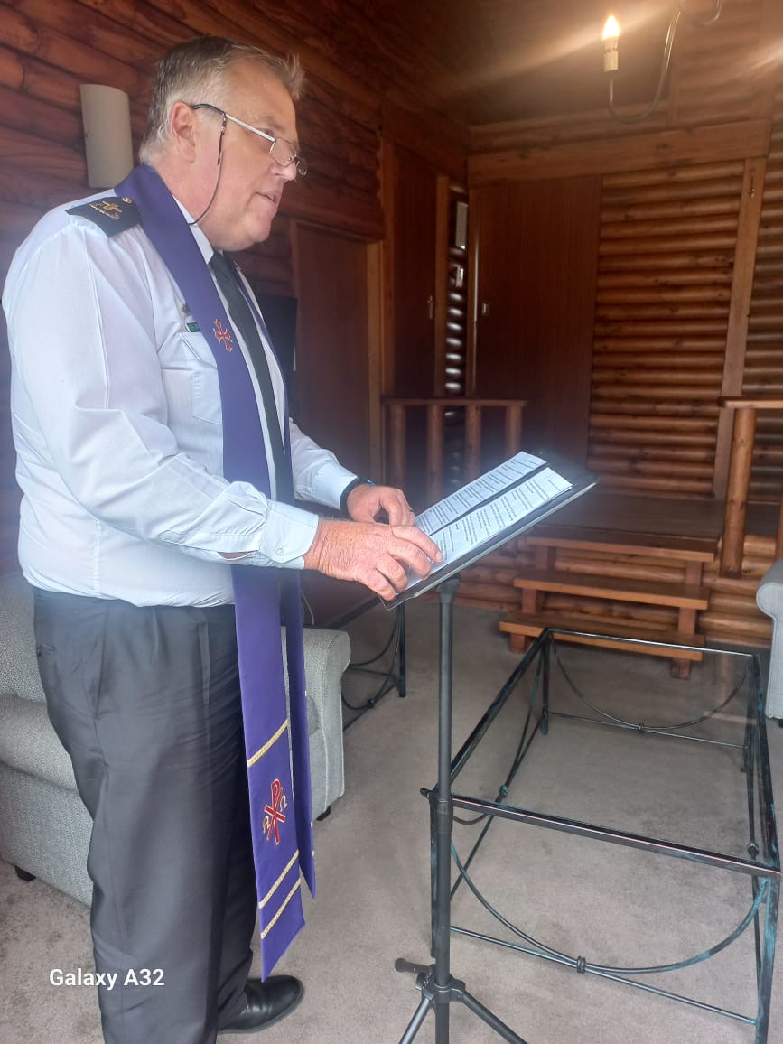 Wedding ceremony by Dr. Gerrit Rademeyer in Steynsburg