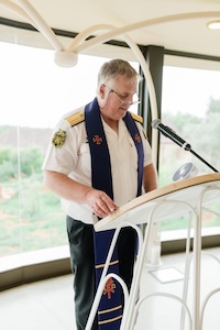 Wedding ceremony by Dr. Gerrit Rademeyer in Steynsburg