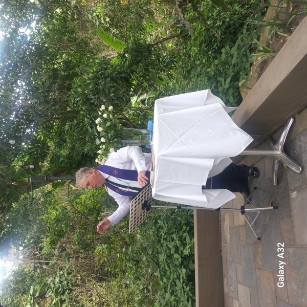 Wedding ceremony by Dr. Gerrit Rademeyer in Steynsburg