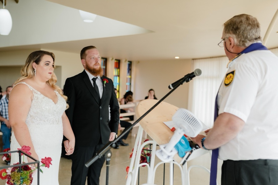 Wedding ceremony by Dr. Gerrit Rademeyer in Steynsburg