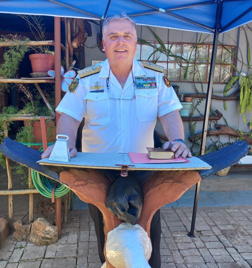 Wedding ceremony by Dr. Gerrit Rademeyer in Steynsburg